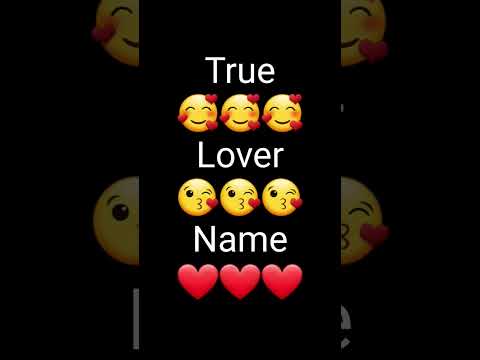 Fake Lovers name 😘🤩🥰||True Lovers name💫||#blackscreenstatus #shorts #youtubeshorts #viral