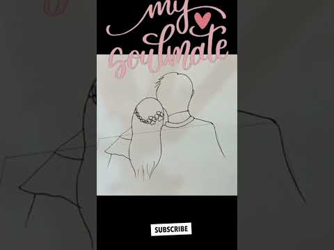 soulmate drawing tutorial#drawing #youtubeshorts #shortsfeed #draw#how