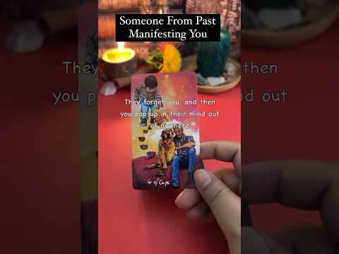 You pops up In their mind❤️✨ #spiritual#tarotcards #soulmate #twinflame #astrology #love